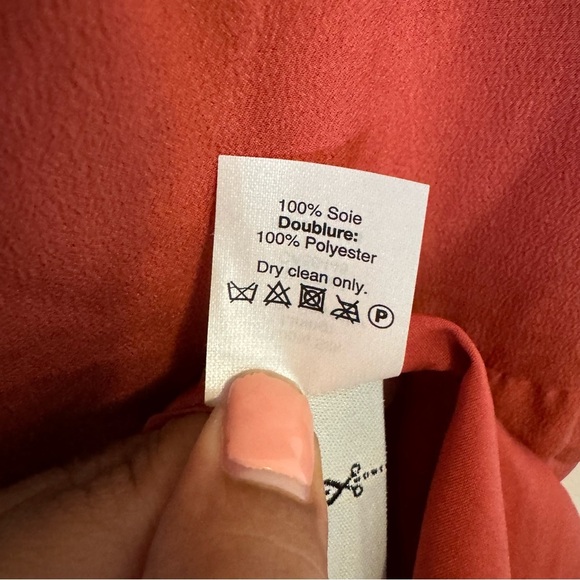 NWT Madewell Silk Red Racerback Mini Dress - Picture 8 of 10